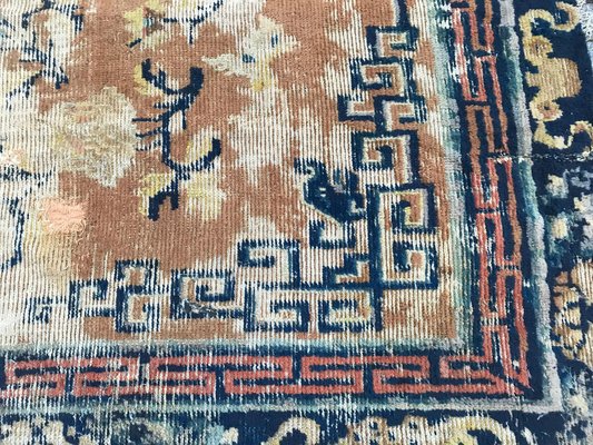 Distressed Chinese Rug-YMM-1061752