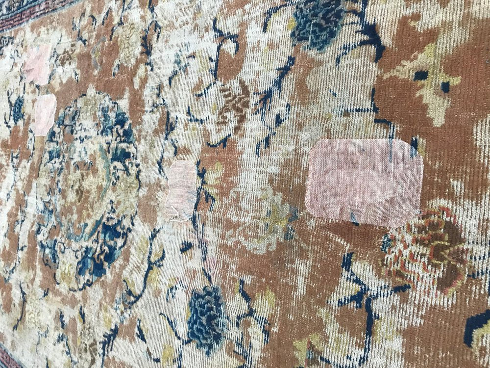 Distressed Chinese Rug