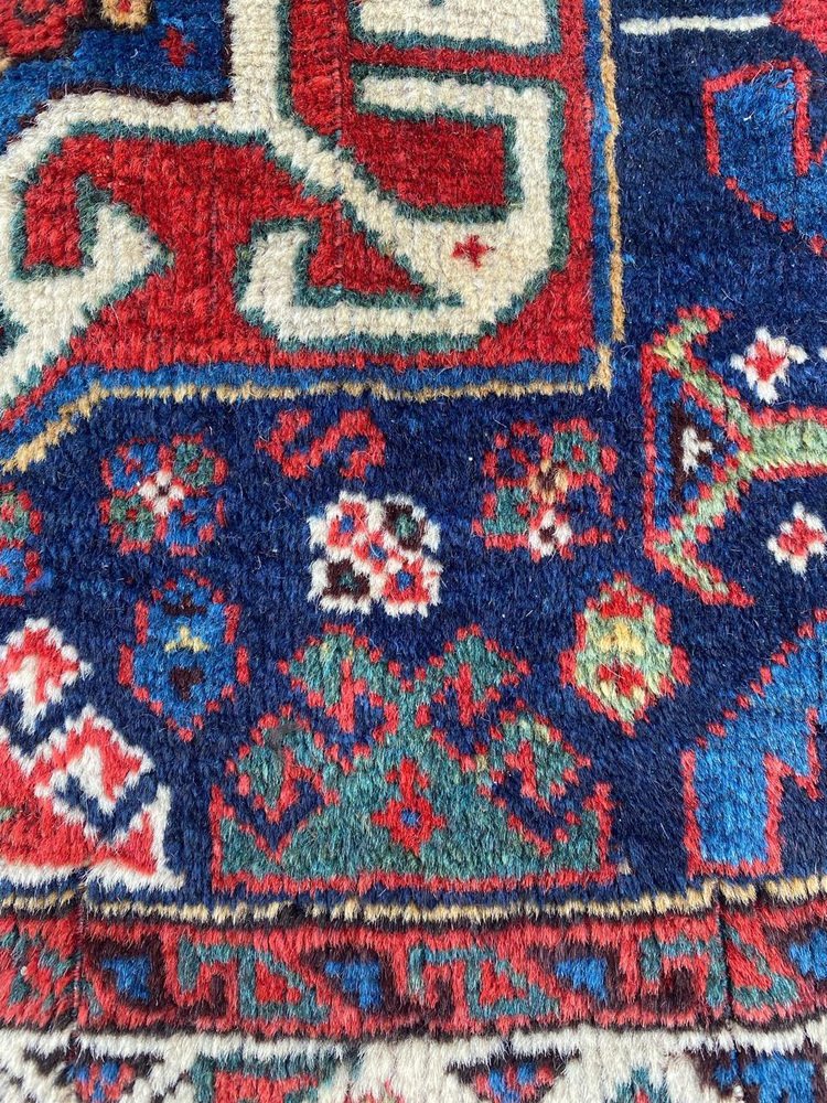 Distressed Ghashghaei Bag Face Rug