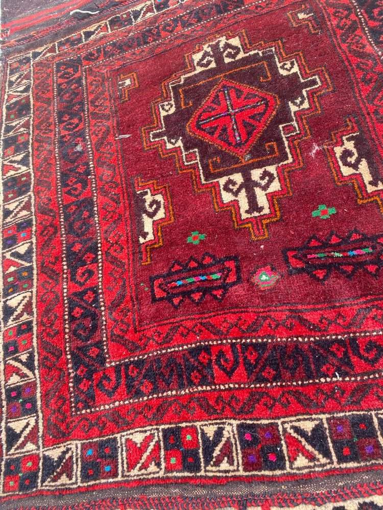 Distressed Khorjin Rug