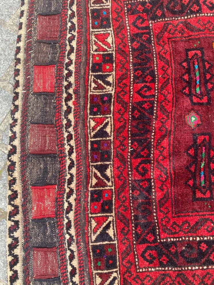 Distressed Khorjin Rug