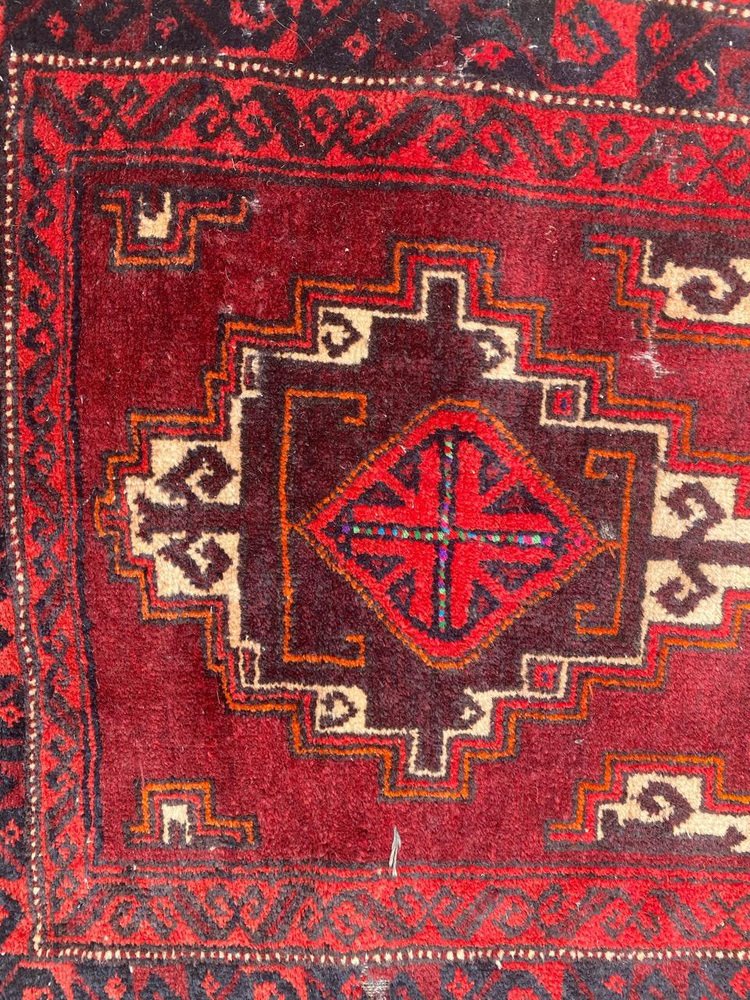 Distressed Khorjin Rug