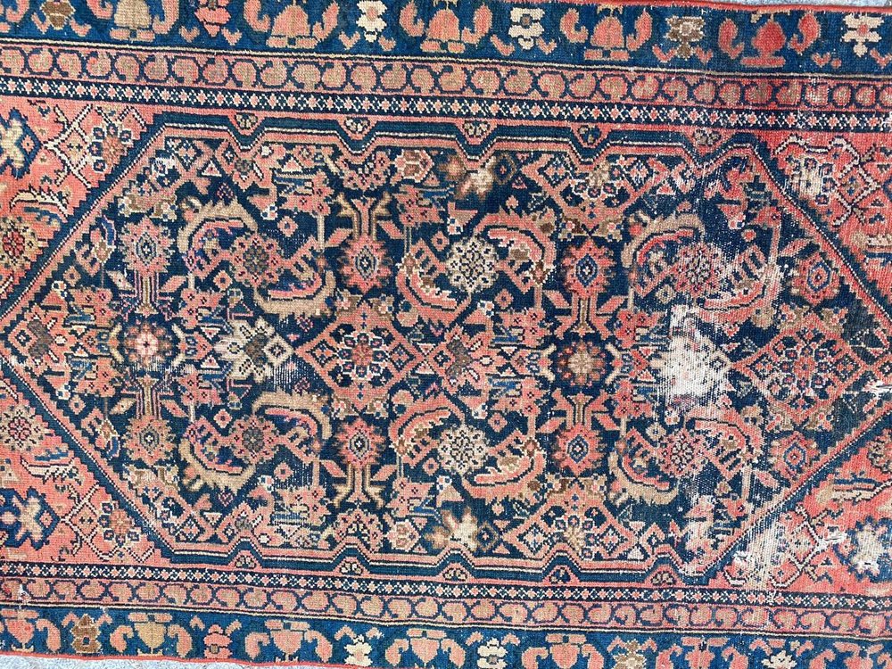 Distressed Malayer Rug