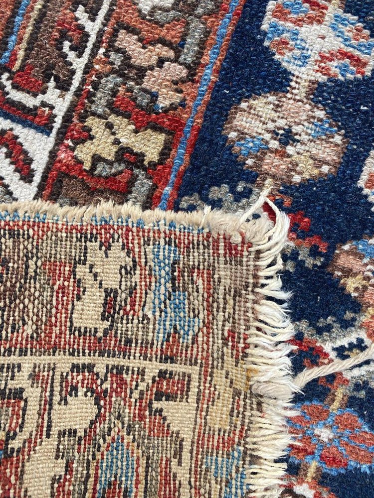 Distressed Mazlaghan Rug