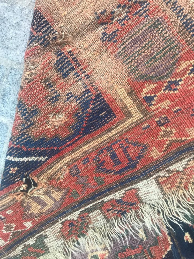 Distressed North Western Kurdish Rug-YMM-1062050