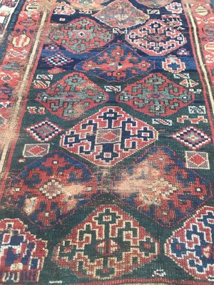 Distressed North Western Kurdish Rug-YMM-1062050