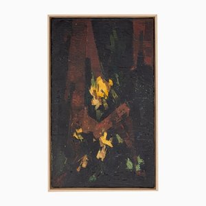 Ditti Hood, Ur Travels Flora, Oil on Canvas, Framed-GPP-1146799