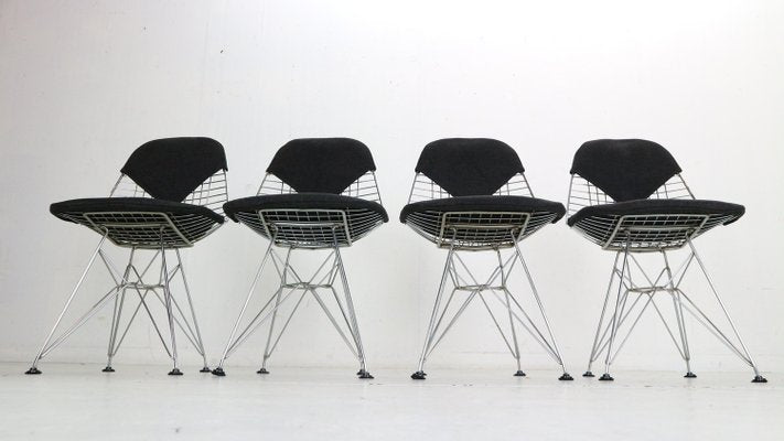 DKR-2 Bikini Wire Chairs attributed to Eames for Herman Miller, 1960, Set of 4-DT-2026162