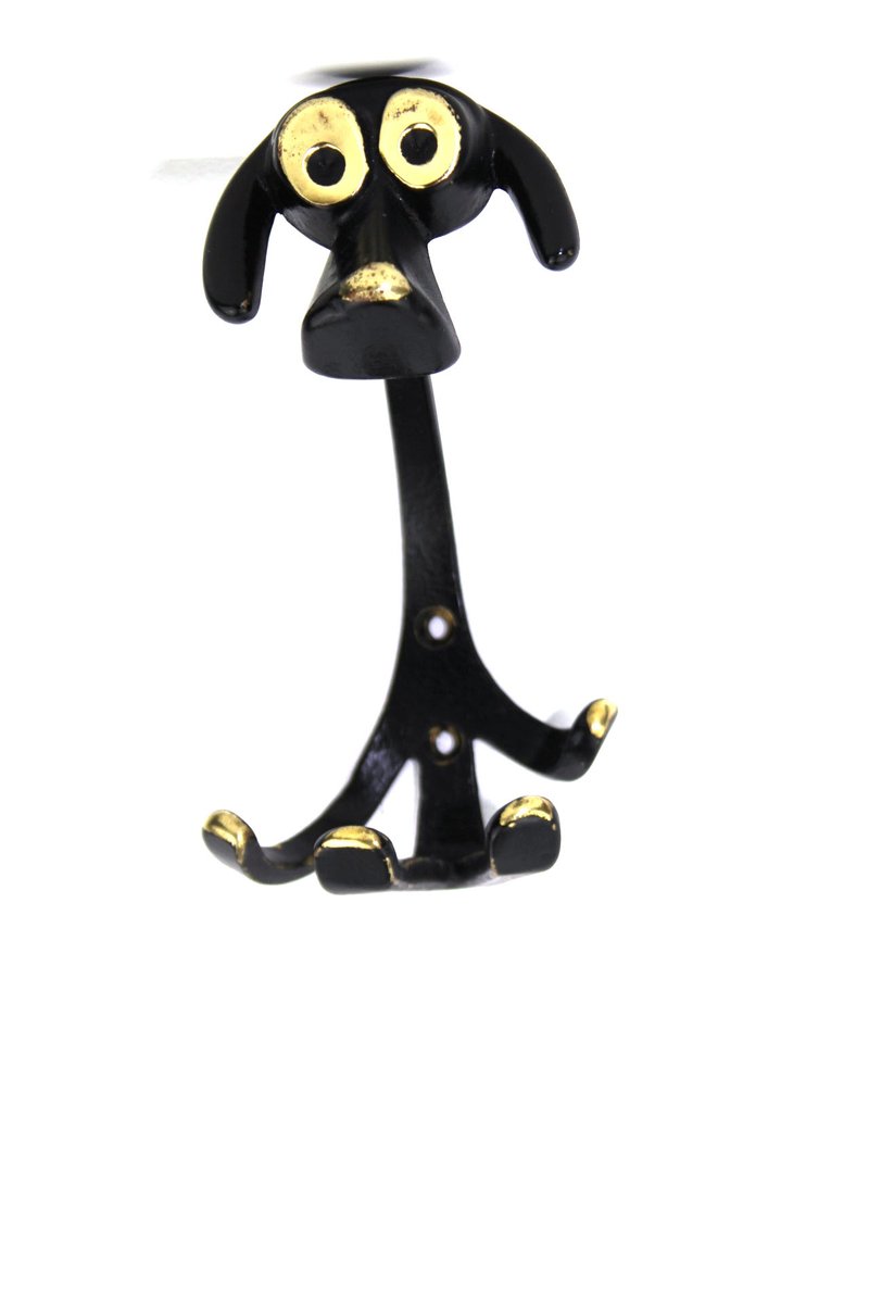 Dog Coat Hook by Walter Bosse for Herta Baller, 1950s