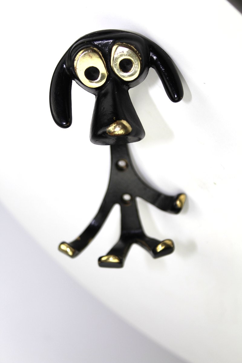 Dog Coat Hook by Walter Bosse for Herta Baller, 1950s