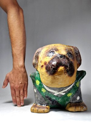 Dog Mascot in Cardboard Paste-GRD-2028006