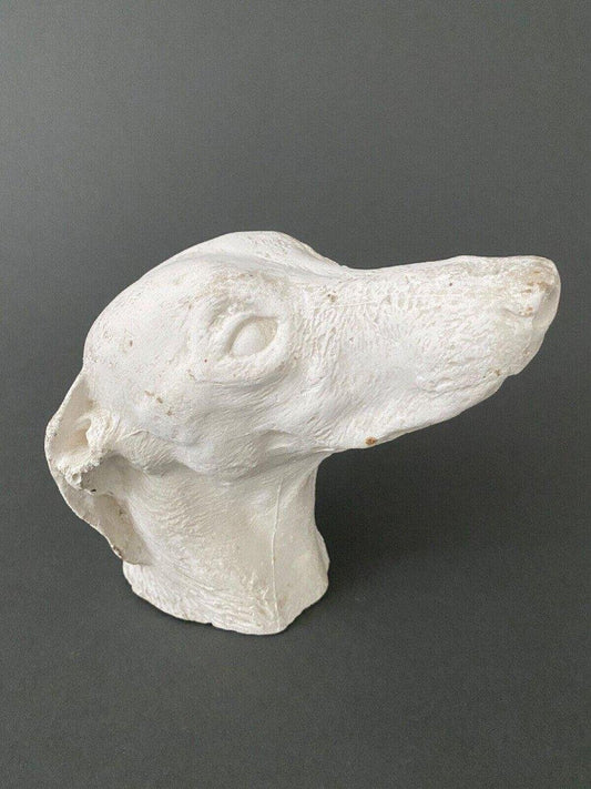 Dog Workshop Sculpture in Plaster