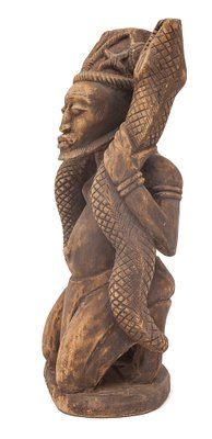 Dogon Artist, Healer Statue, 1950s, Wood-JCN-1761112