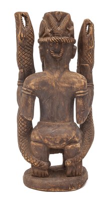 Dogon Artist, Healer Statue, 1950s, Wood-JCN-1761112