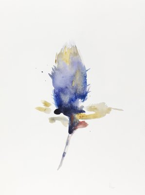 Doïna Vieru, Chardons, 2022, Watercolor on Paper-CHG-1371256