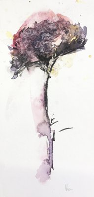 Doïna Vieru, Untitled 17, Ecuador, 2021, Watercolor on Hahnemuhle Paper-CHG-1101285