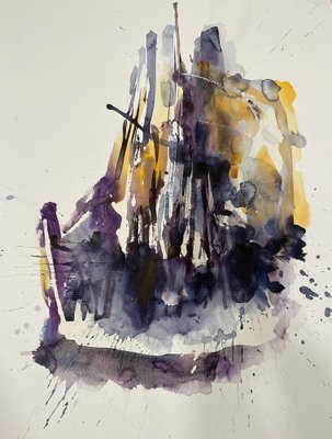 Doïna Vieru, Untitled, 2023, Watercolor & Ink on Canson Paper-CHG-2037671