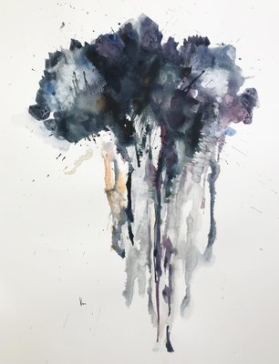 Doïna Vieru, Untitled, 2023, Watercolor & Ink on Paper-CHG-2037677