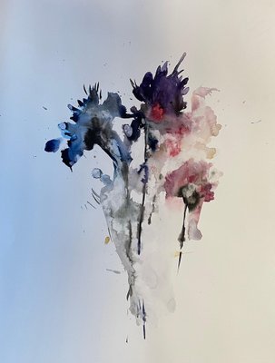 Doïna Vieru, Untitled, 2023, Watercolor & Ink on Paper-CHG-2037672