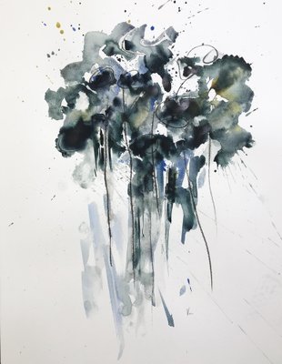 Doïna Vieru, Untitled, 2023, Watercolor & Ink on Paper-CHG-2037676