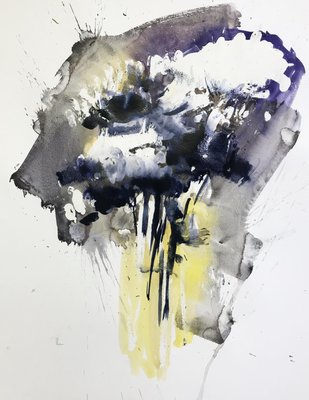 Doïna Vieru, Untitled, Ecuador, 2021, Watercolor on Canson Paper-CHG-1101284