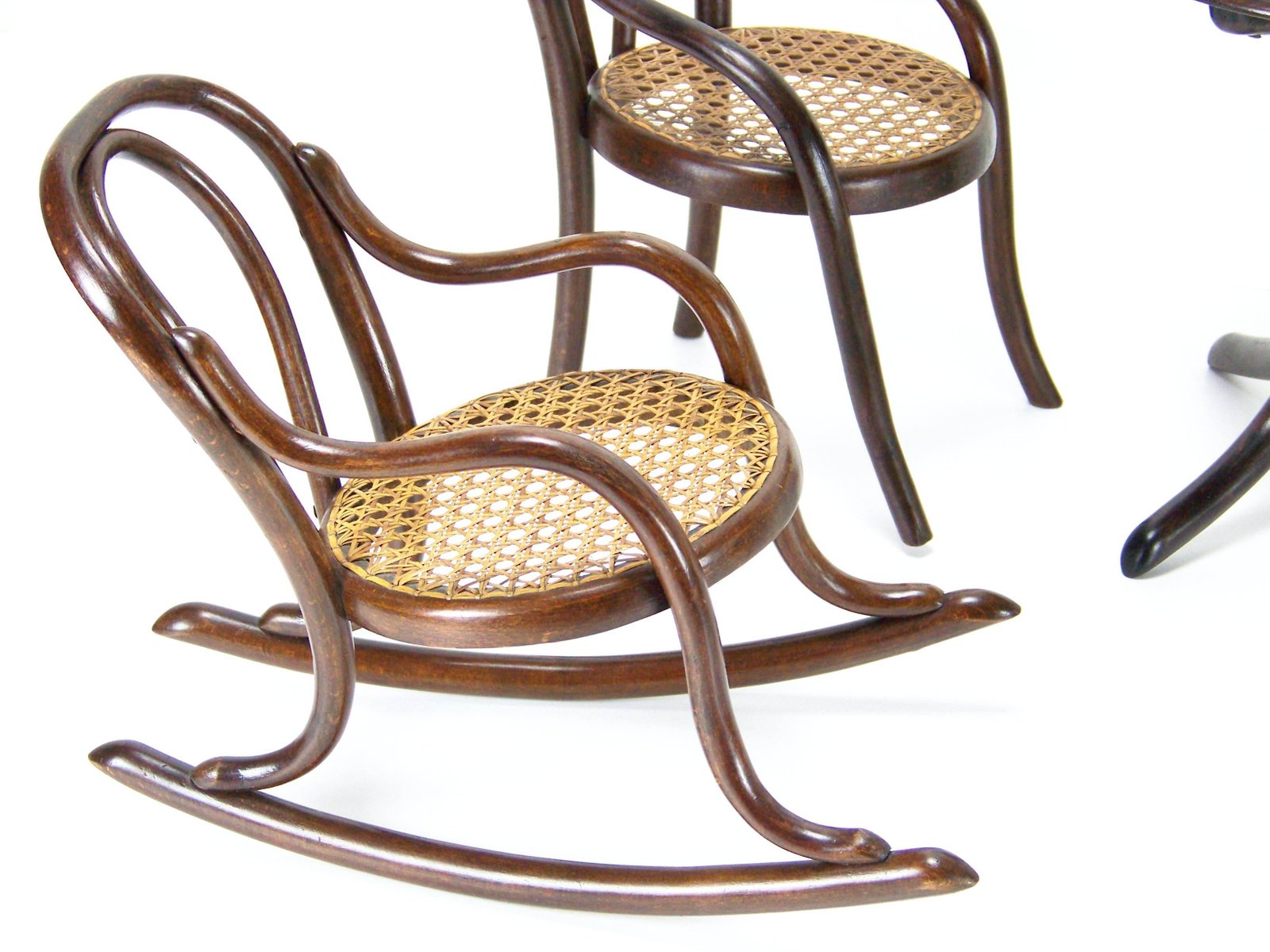 Doll's Seating from Thonet, 1890, Set of 5