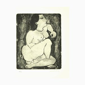 Domenico Cantatore, Nude, Etching, 1964-ZCI-1760490