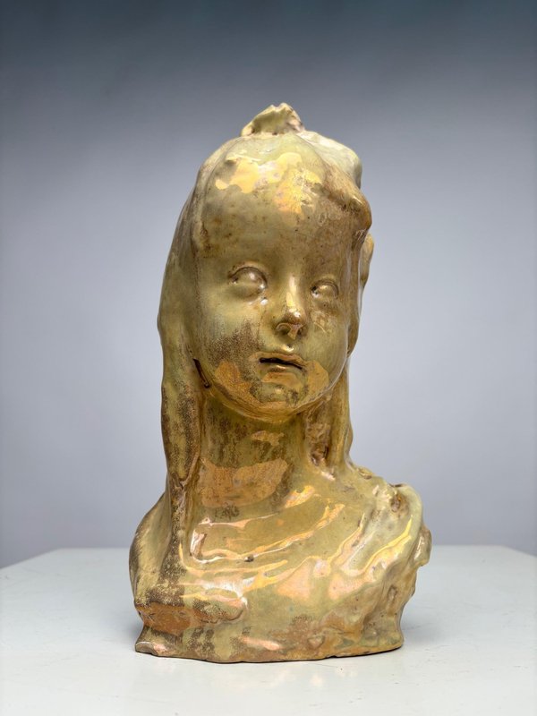 Domenico Matteucci Style Head of Girl by Pietro Melandri, 1950