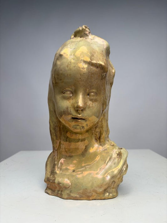 Domenico Matteucci Style Head of Girl by Pietro Melandri, 1950