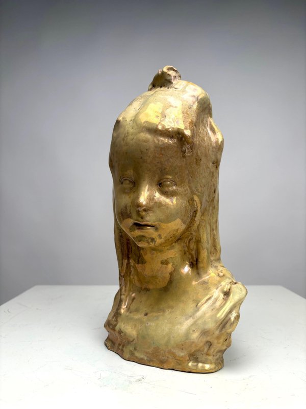 Domenico Matteucci Style Head of Girl by Pietro Melandri, 1950