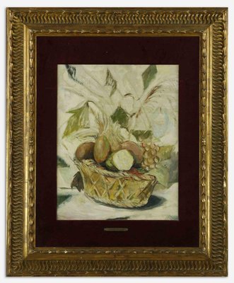 Domenico Purificato, Still Life, 1957, Oil on Canvas, Framed-ZCI-1416564