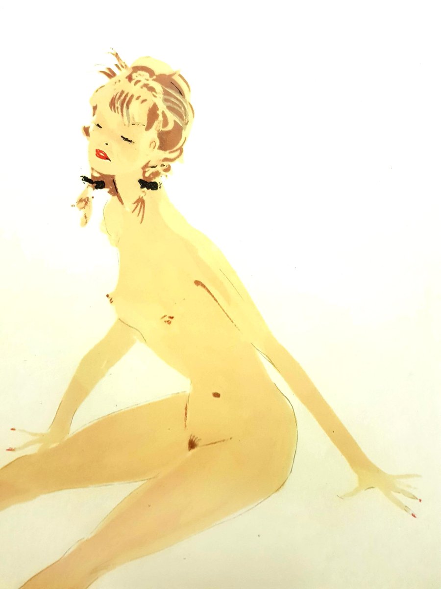 Domergue - Sublime - Original Signed Lithograph 1956