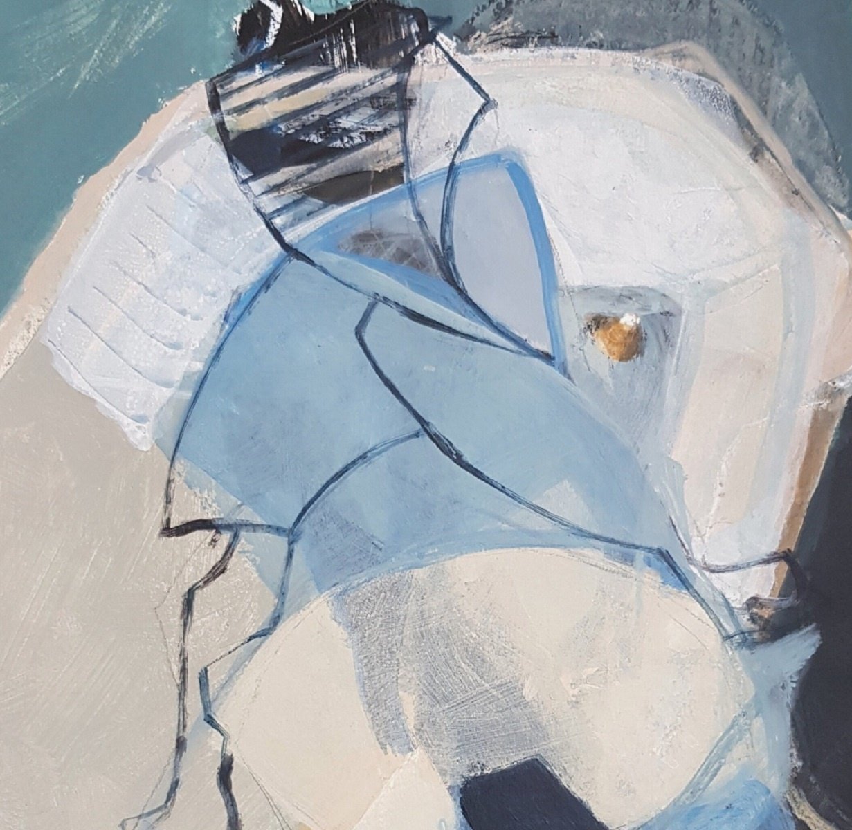 Dominique Verburgh, Untitled, 2019, Acrylics and Pastel on Paper