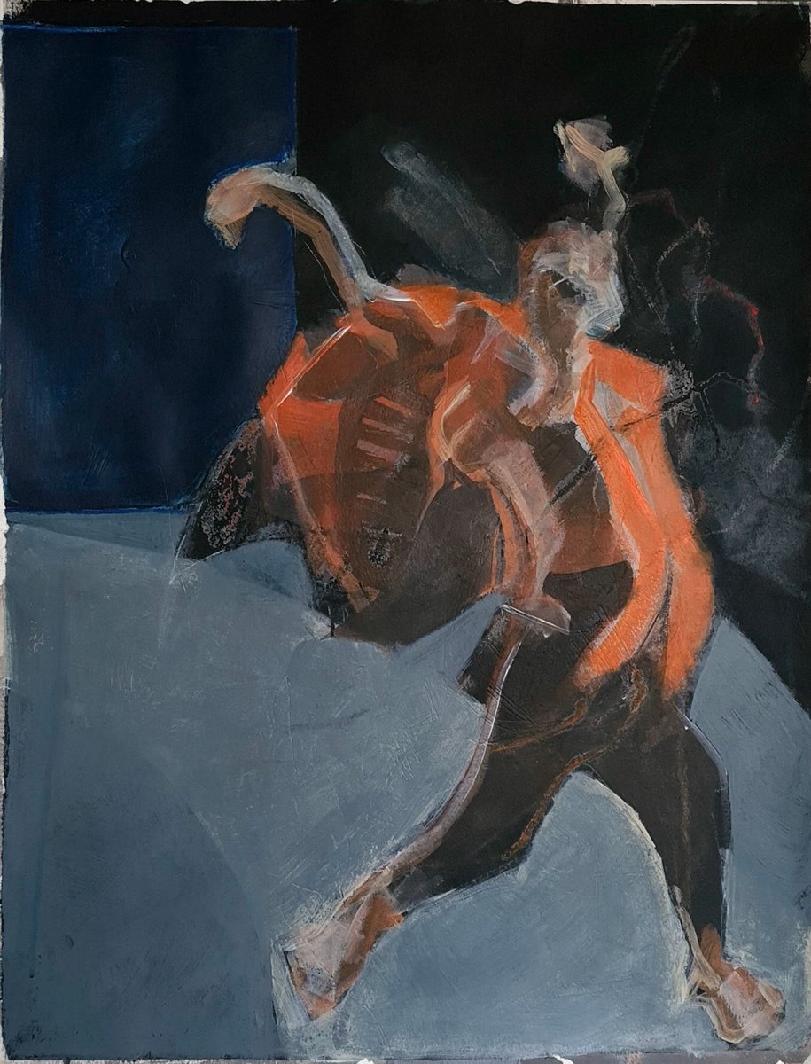 Dominique Verburgh, Untitled, 2021, Acrylics and Pastel on Paper