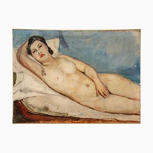 Donato Frisia, Nude of Woman, 1930, Oil on Canvas-ZCI-788103