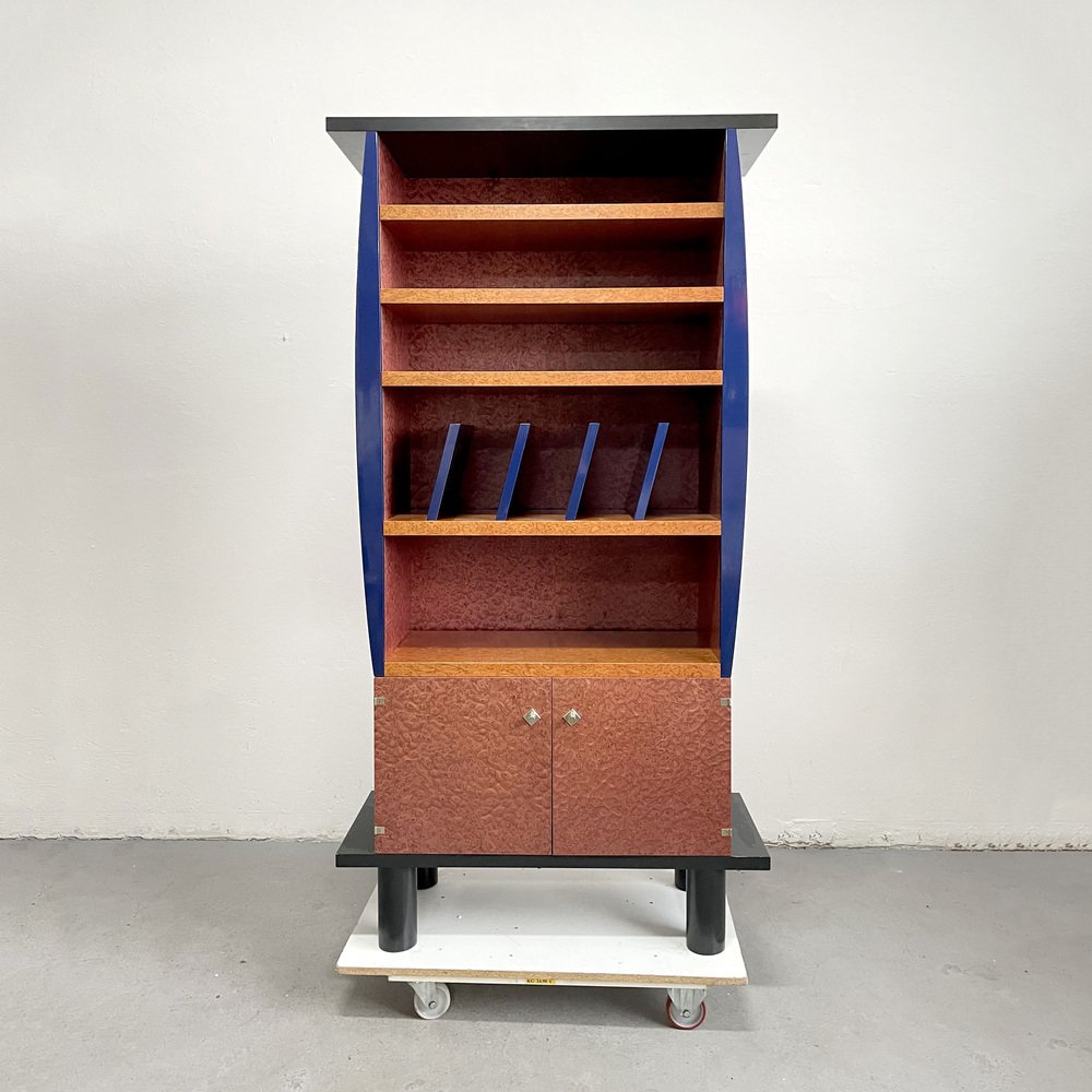 Donau Bookcase by Ettore Sottsass & Marco Zanini for Franz Leitner, Austria, 1980s