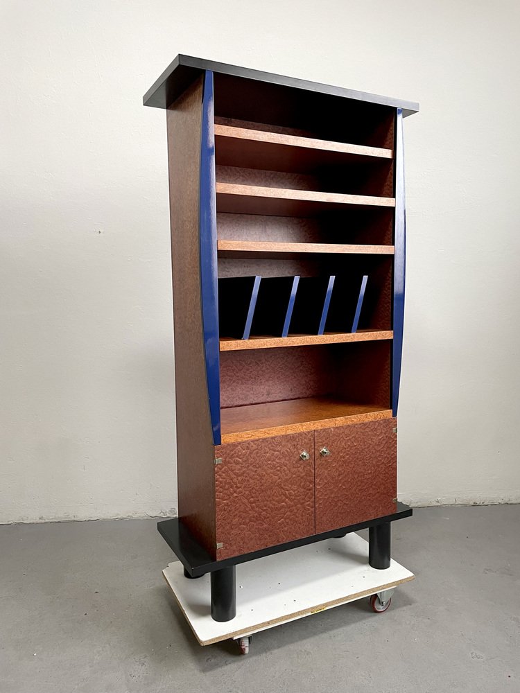 Donau Bookcase by Ettore Sottsass & Marco Zanini for Franz Leitner, Austria, 1980s