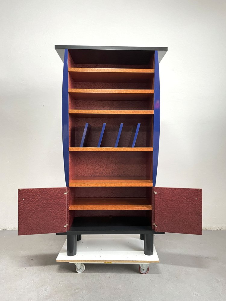 Donau Bookcase by Ettore Sottsass & Marco Zanini for Franz Leitner, Austria, 1980s