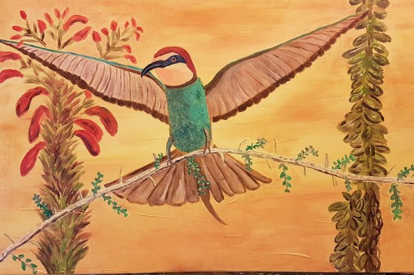 Dondi Schwartz, Bee Eater, 2020, Oil on Canvas-CHG-2025905