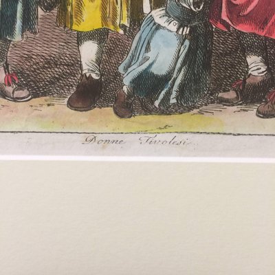 Donne Tirolesi - Original Etching - 1809-ZCI-754786