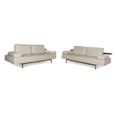 Dono 6100 Leather Sofas from Rolf Benz, Set of 2-RQW-2028471