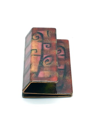 Door Handle in Enameled Copper by Paolo de Poli, 1950s-HS-823945