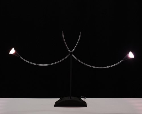 Doppia Halogen Table Lamp from Frans Schrofer, Holland, 1985-GCG-1750154