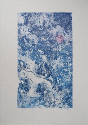 Dorothea Tanning, Naiad in the Surreal Waves, 1970, Original Signed Engraving-KHH-1743920