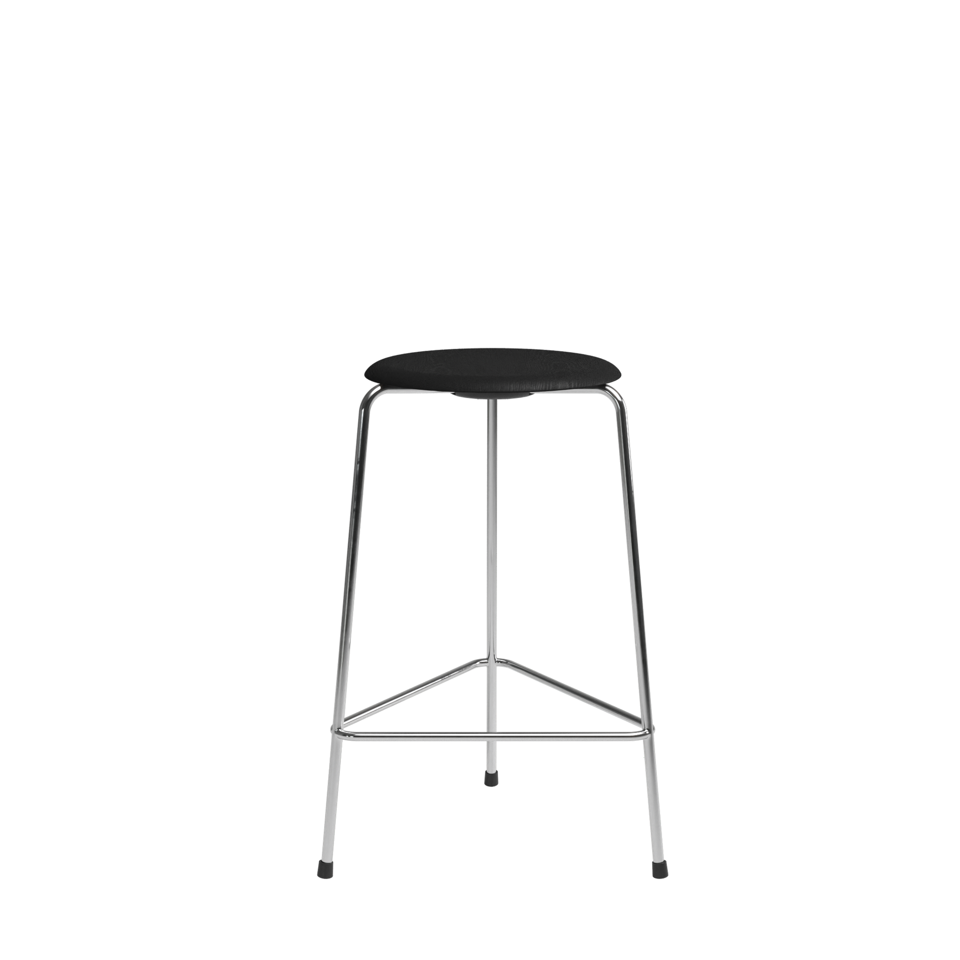 High Dot Bar Stool H65 3-leg by Fritz Hansen #Matt Dusty Green