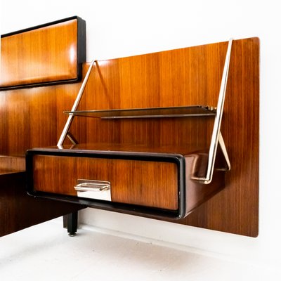 Double Bed attributed to Silvio Cavararta, Italy, 1950s-UPW-1741602