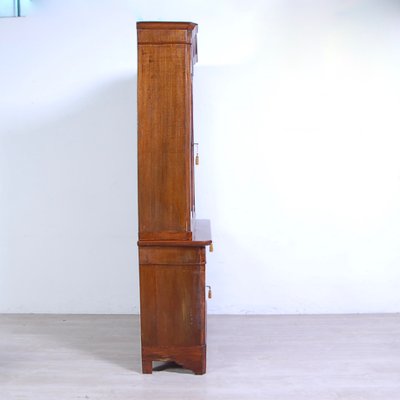 Double Body Cabinet in Walnut, Italy, 1800s-XSG-1797401