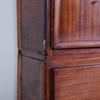 Double Body Office Bookcase, Italy, 1940s-XSG-1767694