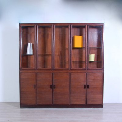 Double Body Office Bookcase, Italy, 1940s-XSG-1767694