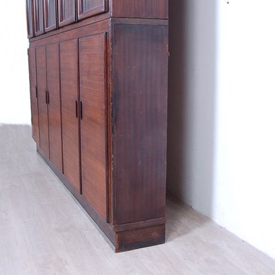 Double Body Office Bookcase, Italy, 1940s-XSG-1767694